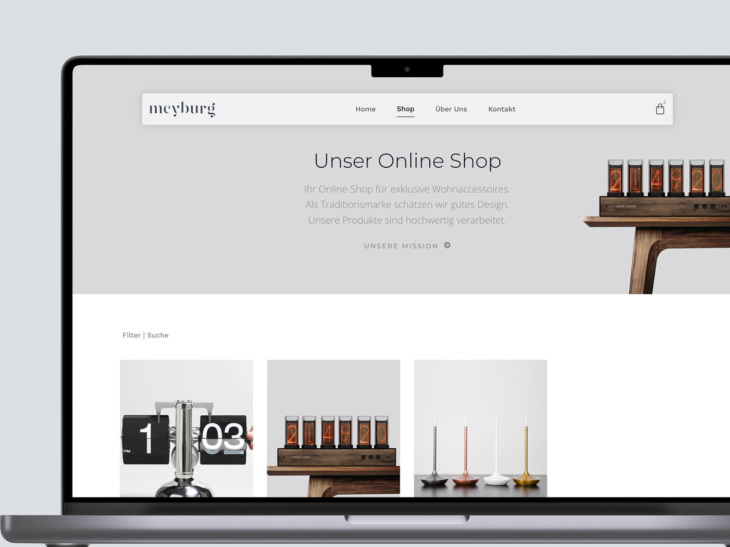 Webdesign Hamburg Referenz Online Shop