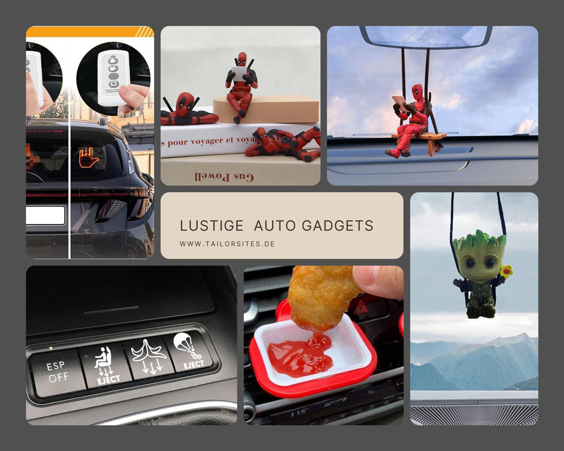 Lustige Auto Gadgets für witzige Momente im Auto - Website