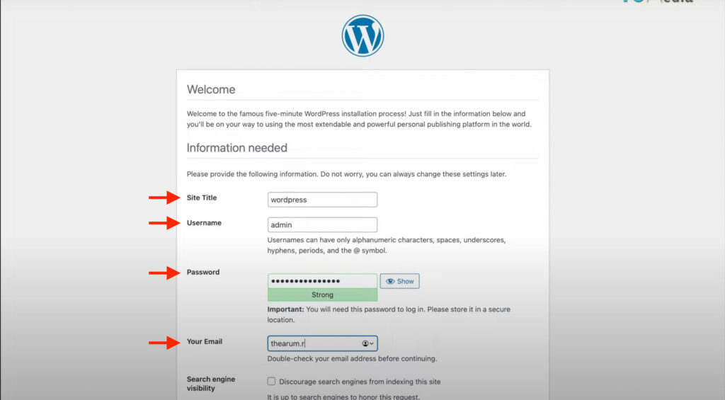 WordPress Website erstellen ohne Domain & kostenlos mit einem Offline